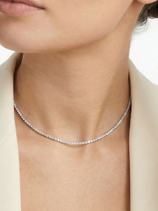 Neiman Marcus Jewelry - 18k Tennis Necklace
